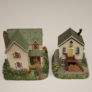 2/$20 Henshaw House Mother In Law Cottage HSE4a HSE4b Liberty Falls Village 1999